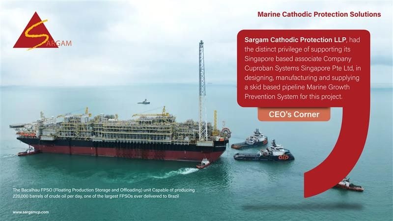 Sargam Cathodic Protection published claim of Cuproban MGPS installation — documented unauthorised trademark use